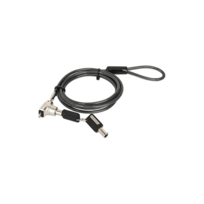 CANDADO LAPTOP , MANHATTAN, 440486 ,NANO LLAVE 1.8MTS GRIS