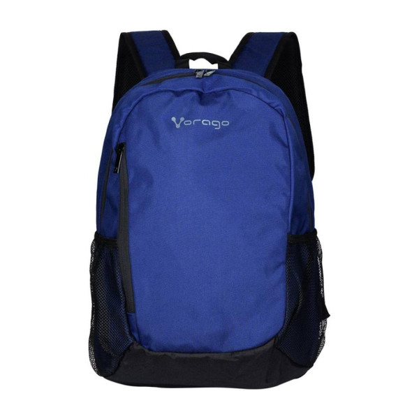 MOCHILA 15.6 PULGADAS / VORAGO / BP-150 / ECOLÓGICA RPET / PARA LAPTOP / AZUL CON NEGRO BP-150-BL