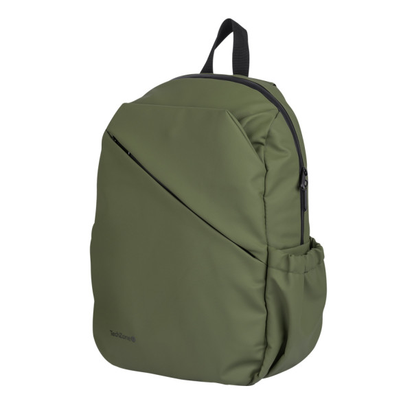 MOCHILA - BACKPACK - TECHZONE- TZLBP29-V - STYLE - 16 PULGADAS - 4 COMPARTIMIENTOS - VERDE