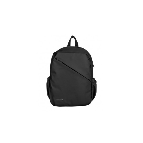 MOCHILA - BACKPACK - TECHZONE- TZLBP29-N - STYLE - 16 PULGADAS - 4 COMPARTIMIENTOS - NEGRA