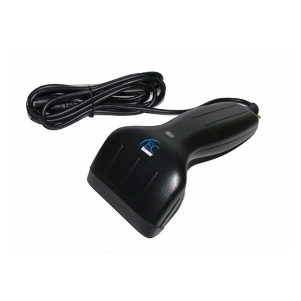 LECTOR DE CODIGO DE BARRAS EC LINE EC-CD-8100, NEGRO, CCD, USB, 1D, 100 LECTURAS POR SEGUNDO, RESISTENTE A EC-CD-8100-USB