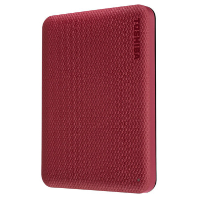DD EXTERNO 1TB TOSHIBA CANVIO ADVANCE V10 2.5//USB 3.0//ROJO//VELOCIDAD DE TRANSFERENCIA 5GB/S/WIN10/ MACOS V10.15 HDTCA10XR3AA