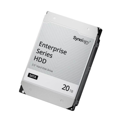 DISCO DURO INTERNO SYNOLOGY ENTERPRISE 3.5 20TB SATA3 6GB/S 7200RPM 512 MB HOT-PLUG COMPATIBLE SOLO PARA EQUIPOS HAT5310-20T