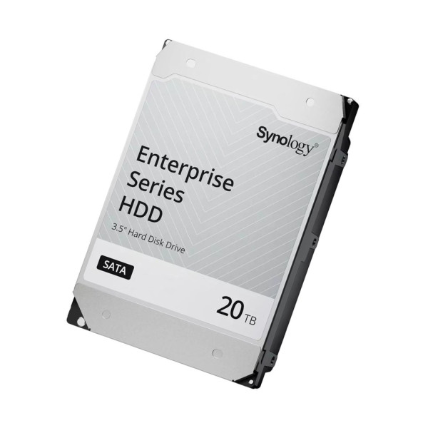 DISCO DURO INTERNO SYNOLOGY ENTERPRISE 3.5 20TB SATA3 6GB/S 7200RPM 512 MB HOT-PLUG COMPATIBLE SOLO PARA EQUIPOS HAT5310-20T