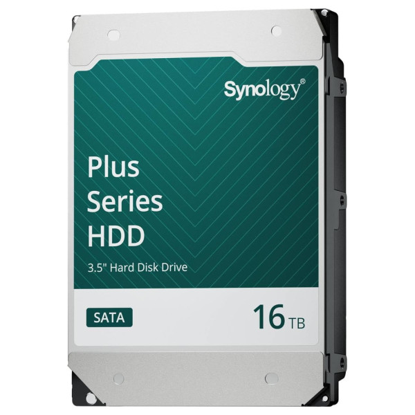 DISCO DURO INTERNO SYNOLOGY SERIE PLUS 3.5 16TB SATA 6GB/S 7200RPM 256MB COMPATIBLE SOLO PARA EQUIPOS SYNOLOGY HAT3310-16T