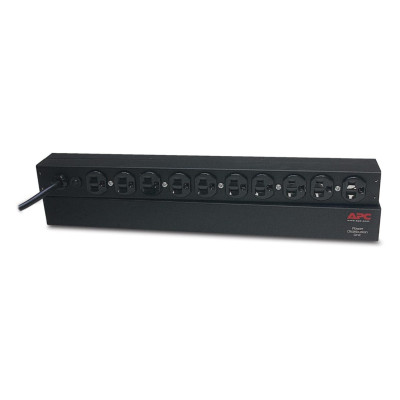 UNIDAD DE PDU MULTICONTACTO APC PARA MONTAJE EN RACK LINEA BASICO 1U,15A,120V,10 CONT TIPO NE AP9562