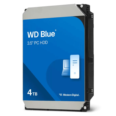 DISCO DURO INTERNO WD BLUE 4TB 3.5 ESCRITORIO SATA3 6GB/S 128MB 5400RPM WINDOWS WD40EZZX