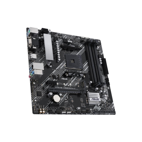 MB ASUS A520 AMD S-AM4 5A GEN/4X DDR4 2800/DP/HDMI/D-SUB/M.2/4X USB3.2/MICRO ATX/GAMA BASICA/CSM PRIME A520M-A II/CSM