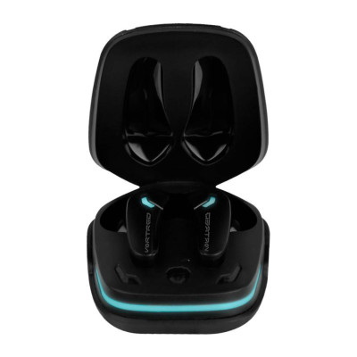 AUDIFONOS GAMER INALAMBRICOS BLUETOOTH TWS SONIDO HQ VORTRED BY PERFECT CHOICE HELMET - NEGRO V-930174