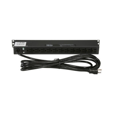 PDU TRIPP-LITE BASICO MONOFASICO DE 1.8 KW, 120V, 13 CONTACTOS NEMA 5-15-R, ENTRADA CLAVIJA NEMA 5-15-P, CABLE 4.57M 15 PDU1215