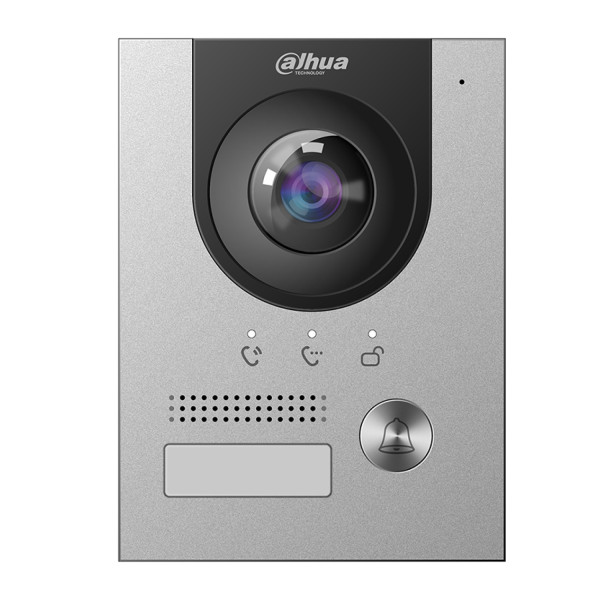 FRENTE DE CALLE PARA VIDEOPORTERO IP/DAHUA/VTO2202FP/ METALICO/ CAMARA DE 2 MP/ CON 160 GRADOS DE APERTURA/ PROTECCION