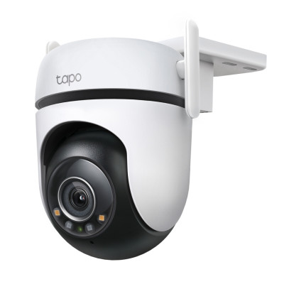 CAMARA IP TAPO C520WS WIFI EXTERIOR 360 PANORAMICA VISION NOCTURNA A COLOR IP66 ALMACENAMIENTO DE HASTA 512GB 2K QHD DETECCION