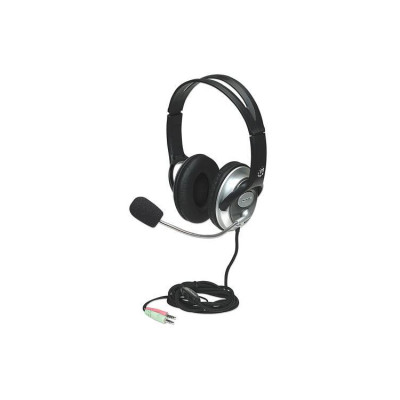 AUDIFONO DIADEMA,MANHATTAN,17555, C/MICROFONO V3 MEDIANO 175555