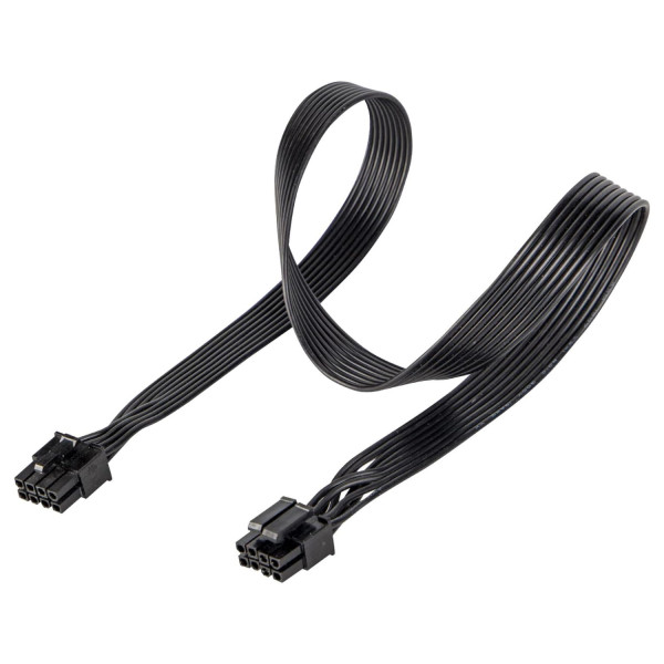 CABLE ADAPTADOR DE 15CM PARA FUENTE DE PODER - ALIMENTACIN CPU INTERNO 4 PINES A 8 PINES EPS CON LP4 - HEMBRA A MACHO -