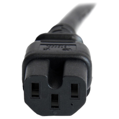CABLE 1.8M 14 AWG ADAPTADOR JUMPER BRIDGE IEC C14 A IEC C15 PARA SERVIDOR UPS - STARTECH.COM MOD. PXTC14C156