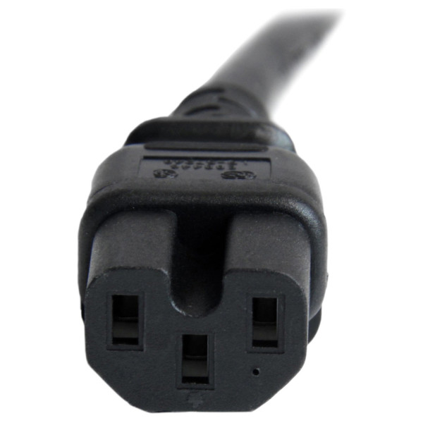 CABLE 1.8M 14 AWG ADAPTADOR JUMPER BRIDGE IEC C14 A IEC C15 PARA SERVIDOR UPS - STARTECH.COM MOD. PXTC14C156