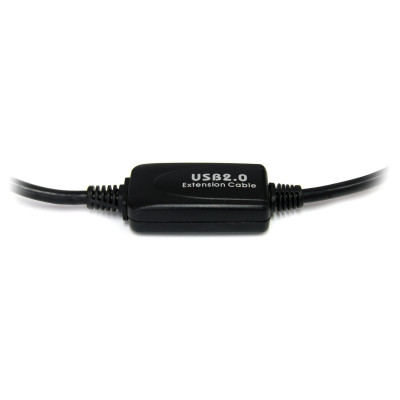 CABLE USB ACTIVO DE 9M PARA IMPRESORA - 1X USB A MACHO - 1X USB B MACHO - ADAPTADOR NEGRO - STARTECH.COM MOD. USB2HAB30AC