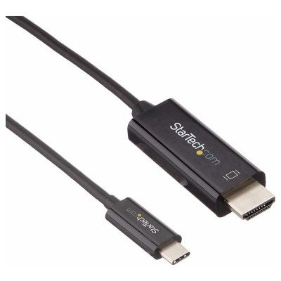 CABLE ADAPTADOR DE 1M USB-C A HDMI 4K 60HZ - NEGRO - CABLE USB TIPO C A HDMI - CABLE CONVERTIDOR DE VIDEO USBC - STARTECH.COM