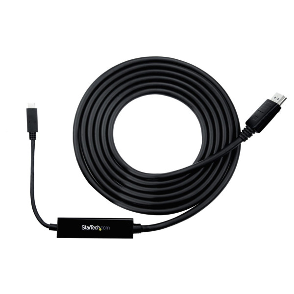 CABLE ADAPTADOR DE 3M USB-C A DISPLAYPORT 4K 60HZ - NEGRO - CABLE USB TIPO C A DP - CABLE DE VIDEO USBC - STARTECH.COM MOD.