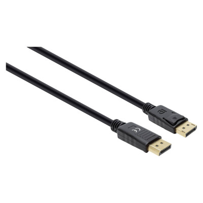 Cable DisplayPort Manhattan 355575 V1.4 M-M 2.0m negro 8K60HZ