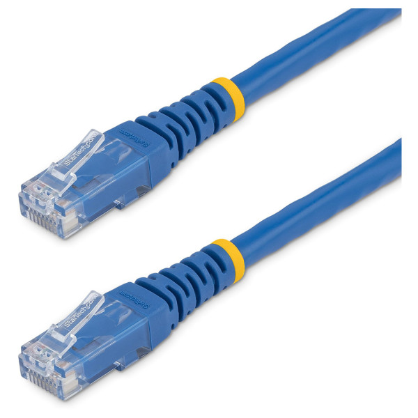 CABLE DE 1.8M AZUL DE RED CATEGORIA CAT6 UTP RJ45 GIGABIT ETHERNET ETL - PATCH MOLDEADO - STARTECH.COM MOD. C6PATCH6BL