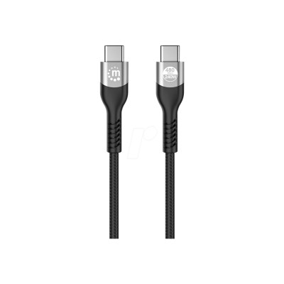 CABLE USB-C,MANHATTAN,356367, 2 M , USB2.0 240 W / PD 3.1, TIPO-C EPR (EXTENDED POWER RANGE)
