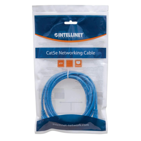 CABLE PATCH,INTELLINET,342568, CAT 6, 0.5M 1.5F UTP AZUL