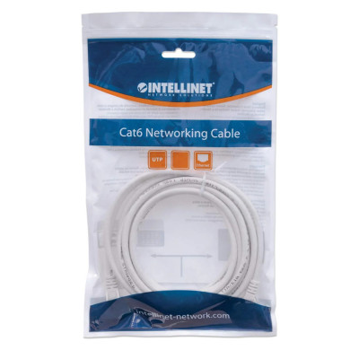 CABLE PATCH,INTELLINET,341943, CAT 6, 1.0M 3.0F UTP BLANCO