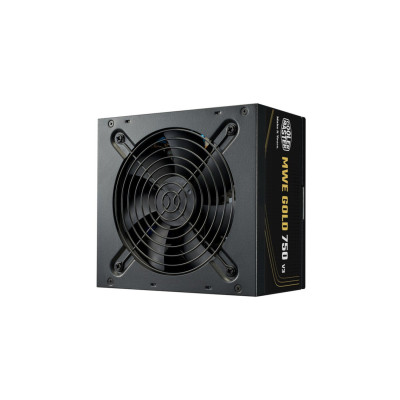 FUENTE DE PODER COOLER MASTER 750W MWE V3 ATX 3.1/80PLUS GOLD CERTIFICADA/NO MODULAR/GAMER MPE-7506-ACAG-BUS