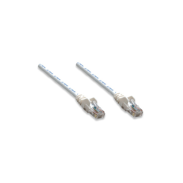 CABLE DE RED PATCH CAT6 INTELLINET RJ45 0.5 METROS 1.5 FT COLOR BLANCO 341936