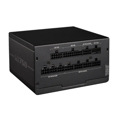 FUENTE DE PODER COOLER MASTER / ELITE GOLD 750W / V3 ATX 3.1 / 80 PLUS GOLD CERTIFICADA / MODULAR / GAMER MPX-7505-AFAG-BUS