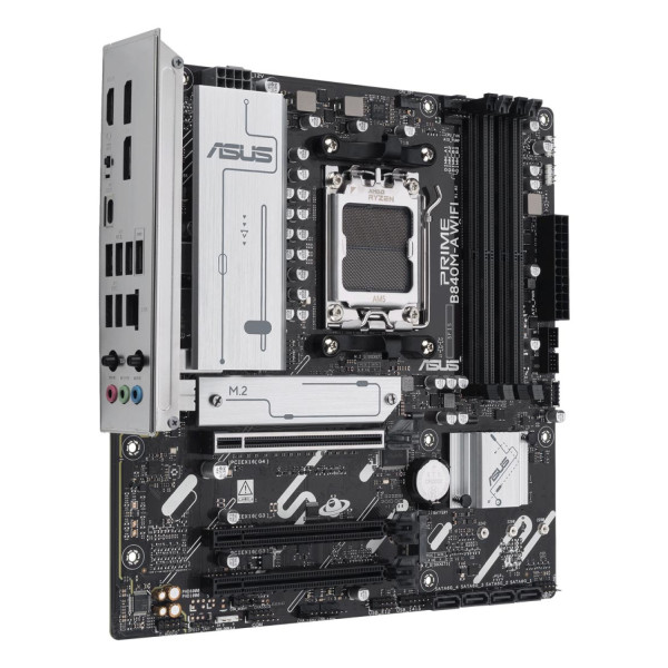 MB ASUS B840 AMD S-AM5 9A GEN /4X DDR5 7600 /HDMI /2X DP /2X USB 3.2 /MICRO ATX /GAMA MEDIA PRIME B840M-A