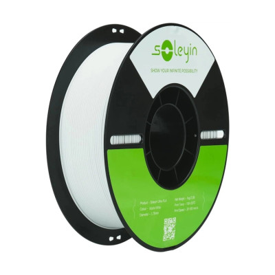FILAMENTO DE IMPRESION CREALITY SOLEYIN ULTRA PLA MATTE WHITE WHITE 3301010512