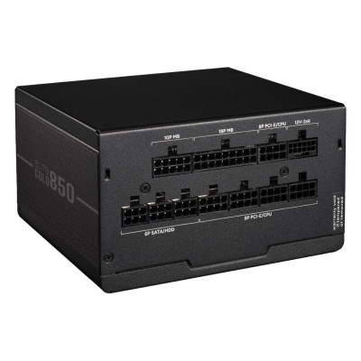 FUENTE DE PODER COOLER MASTER / ELITE GOLD 850W / V3 ATX 3.1 / 80 PLUS GOLD CERTIFICADA / MODULAR / GAMER MPX-8505-AFAG-BUS