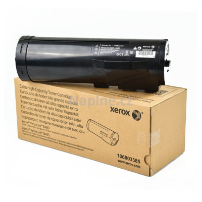 TONER XEROX 106R03585, NEGRO, EXTRA ALTA CAPACIDAD, 24,600 PAGINAS, PARA VERSALINK B400