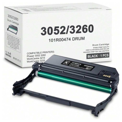 CARTUCHO DE TAMBOR XEROX 101R00474, NEGRO, RENDIMIENTO DE 10,000, PARA PHASER 3260