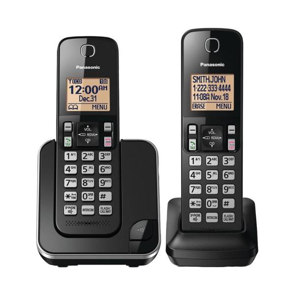 Teléfono Panasonic KX-TGC352MEB inalámbrico base Handset pantalla LCD color