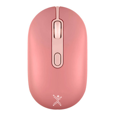 MOUSE RECARGABLE PERFECT CHOICE 2.4GHZ/BT COLORI CLIC SILENCIOSO ROSA PC-045267
