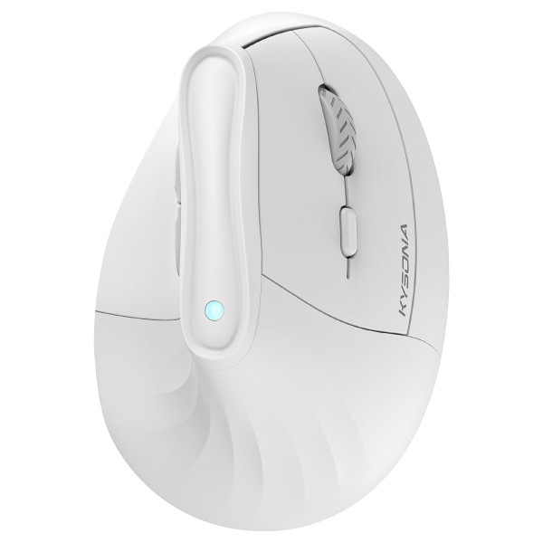 Mouse vertical inalámbrico 800 a 1200 DPI silencioso conector USB PC-045205