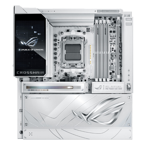 MB ASUS X870 AMD S-AM5 9A Gen 4X DDR5 8000 2X DP ROG CROSSHAIR X870E GLACIAL
