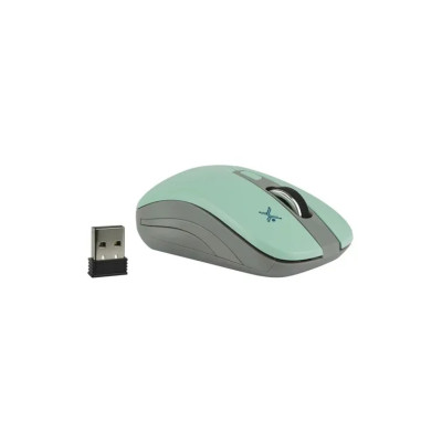 Mouse inalámbrico óptico 800 a 1600 DPI Simetrico dongle USB Perfect PC-044819