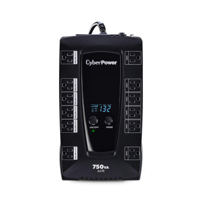 NO BREAK CYBERPOWER (OM750ATLCD) 750VA / 300W, INTERACTIVO, TORRE, 6 × NEMA 5-15R, 3 RESPALDO Y 3 SUPRESIÓN, 2 AÑOS DE GARANTÍA
