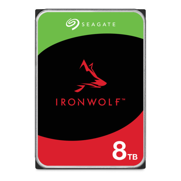 Disco duro interno Seagate Ironwolf 8TB 3.5 escritorio SATA3 6GB/s ST8000VN004