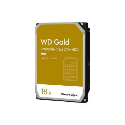 Disco duro interno WD gold 18TB 3.5 escritorio SATA3 6GB/s 512MB WD181KRYZ