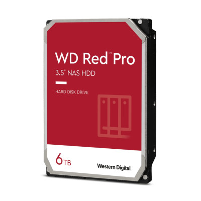 Disco duro interno WD red Pro 6TB 3.5 escritorio SATA3 6GB/s 256MB WD6005FFBX