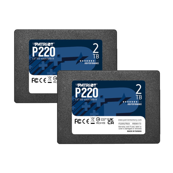 Unidad de estado sólido interno Patriot P210 256GB 2.5 SATA LECT.520 P210S256G25