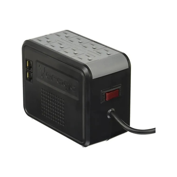 Regulador de voltaje 1000VA Vorago AVR-100 8 contactos