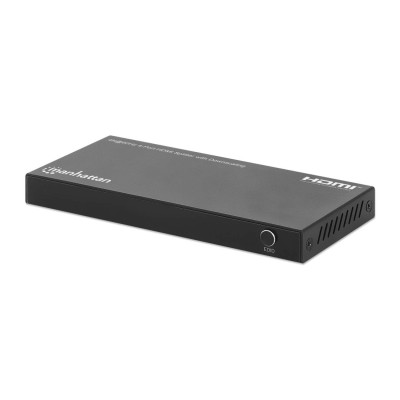 Splitter MANHATTAN/208369/SPLITTER HDMI con 4 puertos 4K y reductor de Escala