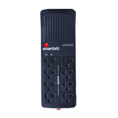 Regulador de voltaje SmartBitt SBAVR2200 2200VA/1100W