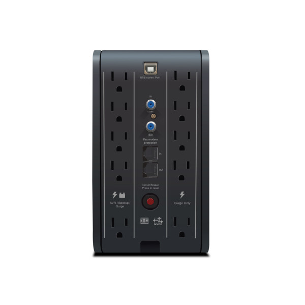 NO BREAK INTERACTIVO CDP DE 1200VA/720 WATTS 10 CONT R-SMART1210